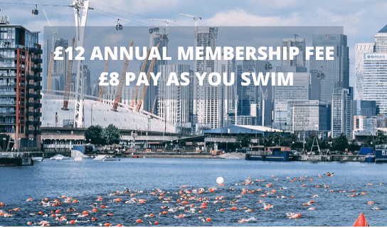 £12 Annual membership fee £8 pay as you go swims £12 Annual membership fee £8 pay as you go swims